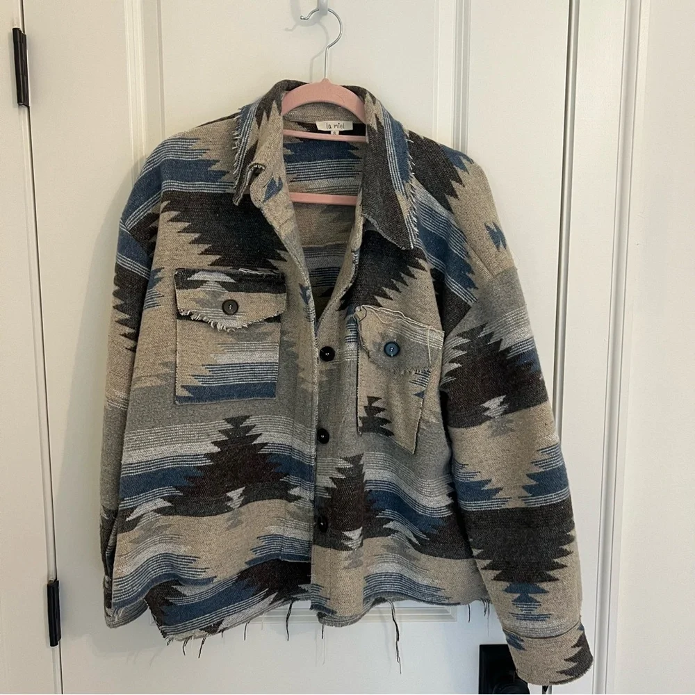 VICI Aztec Shirt Jacket - Picture 2 of 6